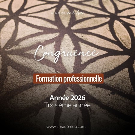 Congruence, la formation professionnelle d'Arnaud Riou